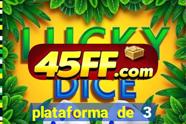 plataforma de 3 reais link